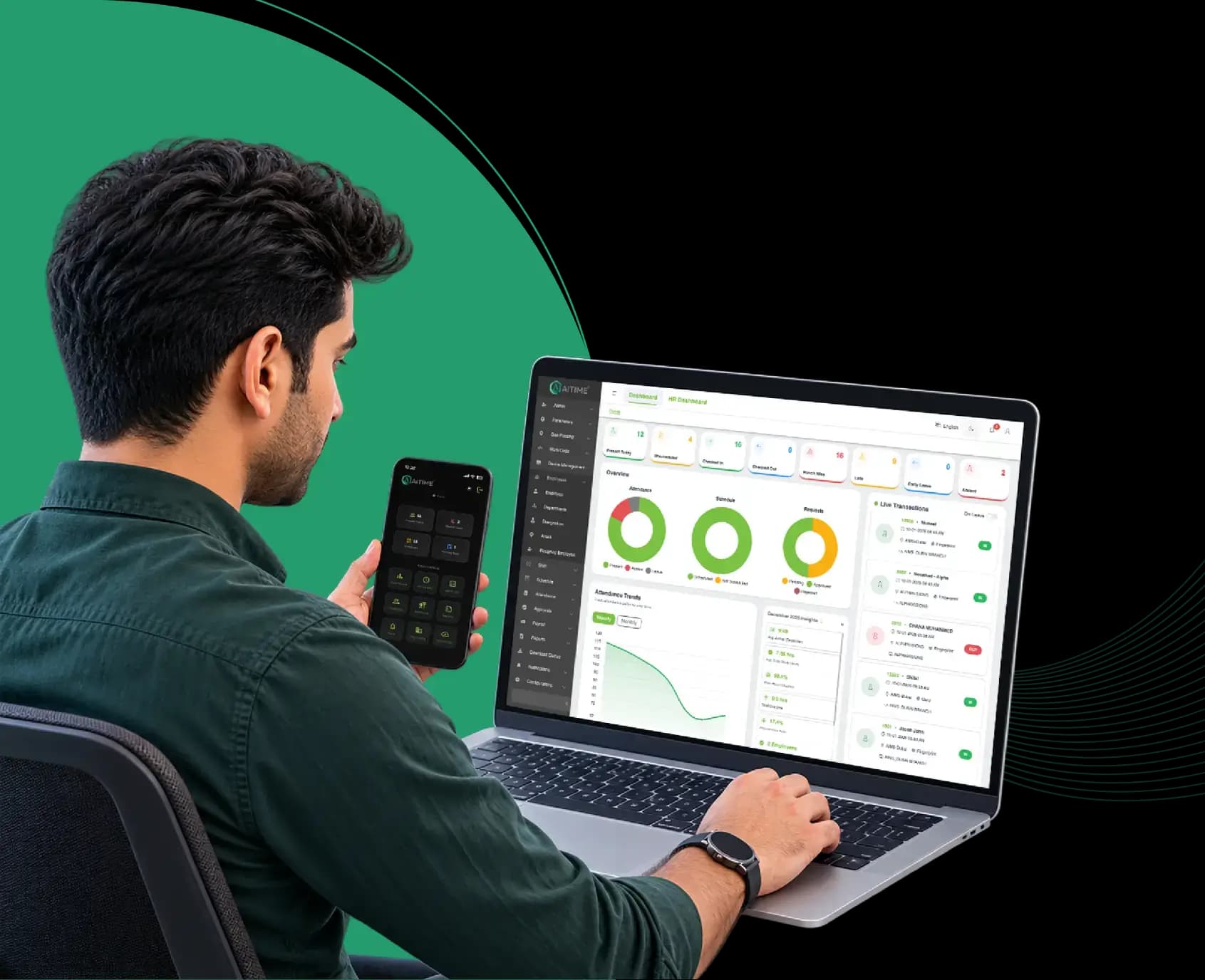 AiTime Attendance Software Banner