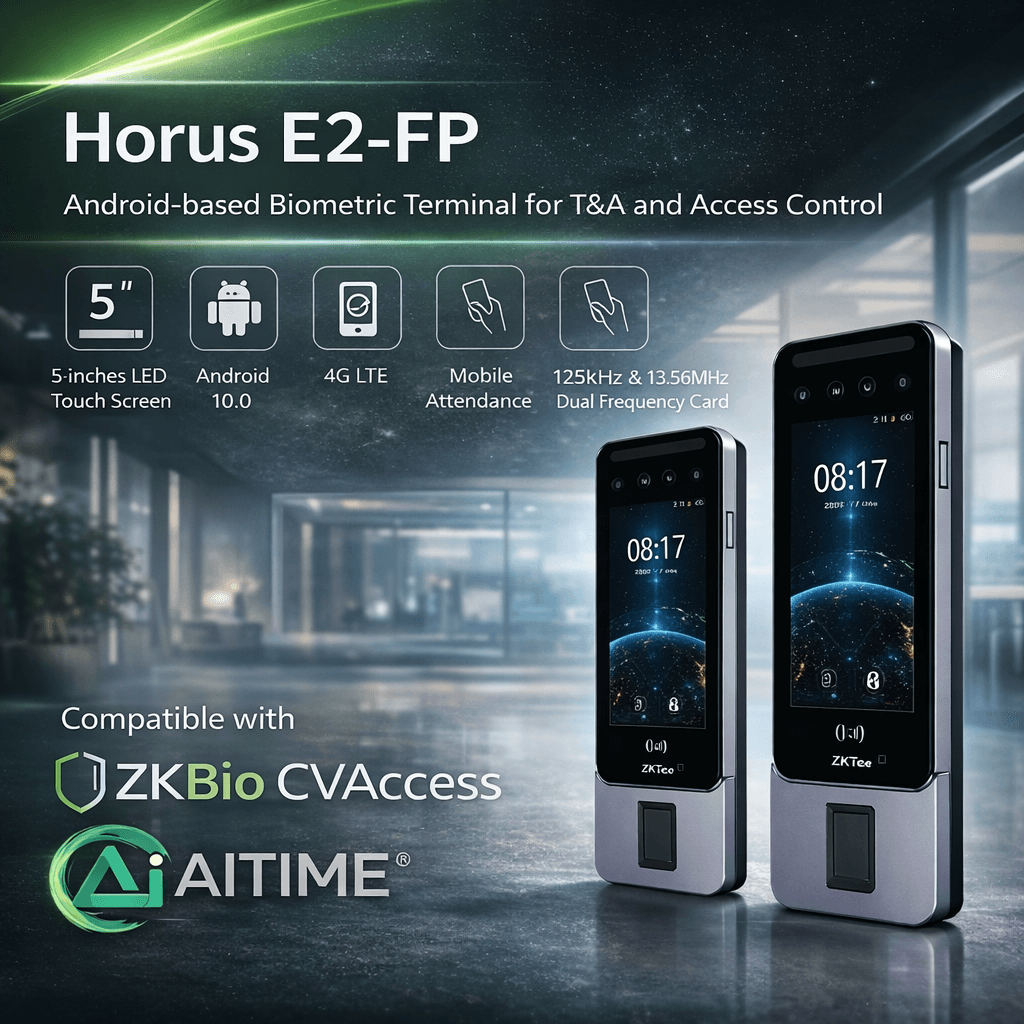 ZKTeco Horus E2 Supplier in Dubai — AIVIZ Dubai UAE