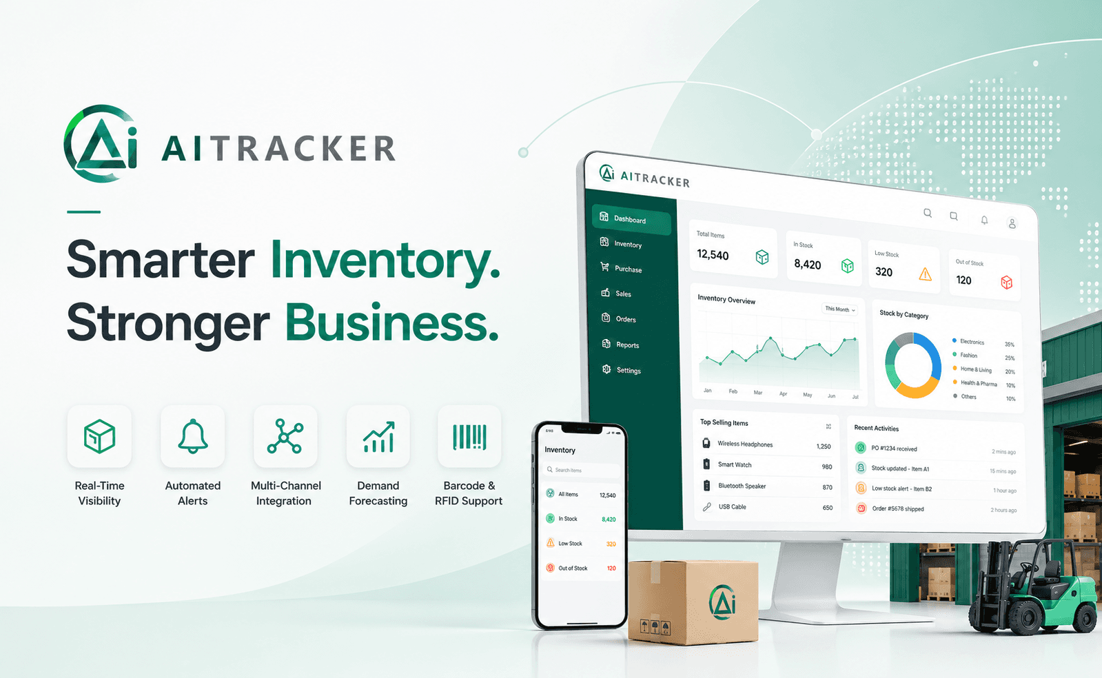 Inventory Control System For Small Business — AIVIZ Dubai UAE