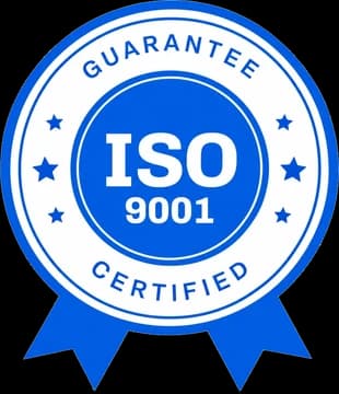 ISO 9001 Certified badge