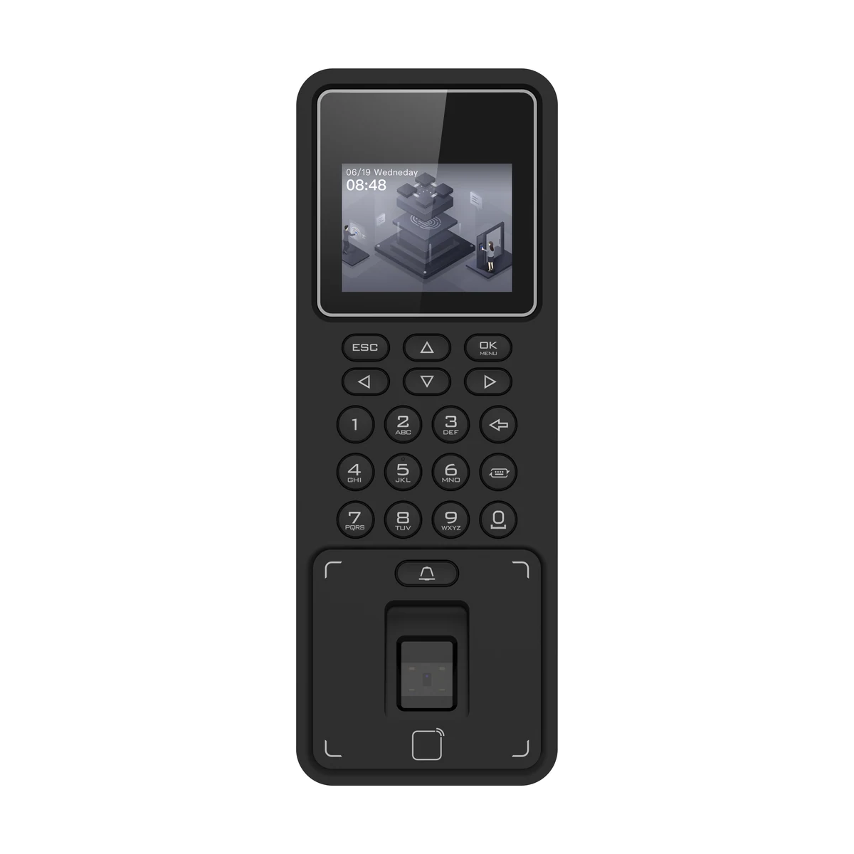 Hikvision DS-K1T808 Series Access Control Terminal — supplied by AIVIZ in Dubai