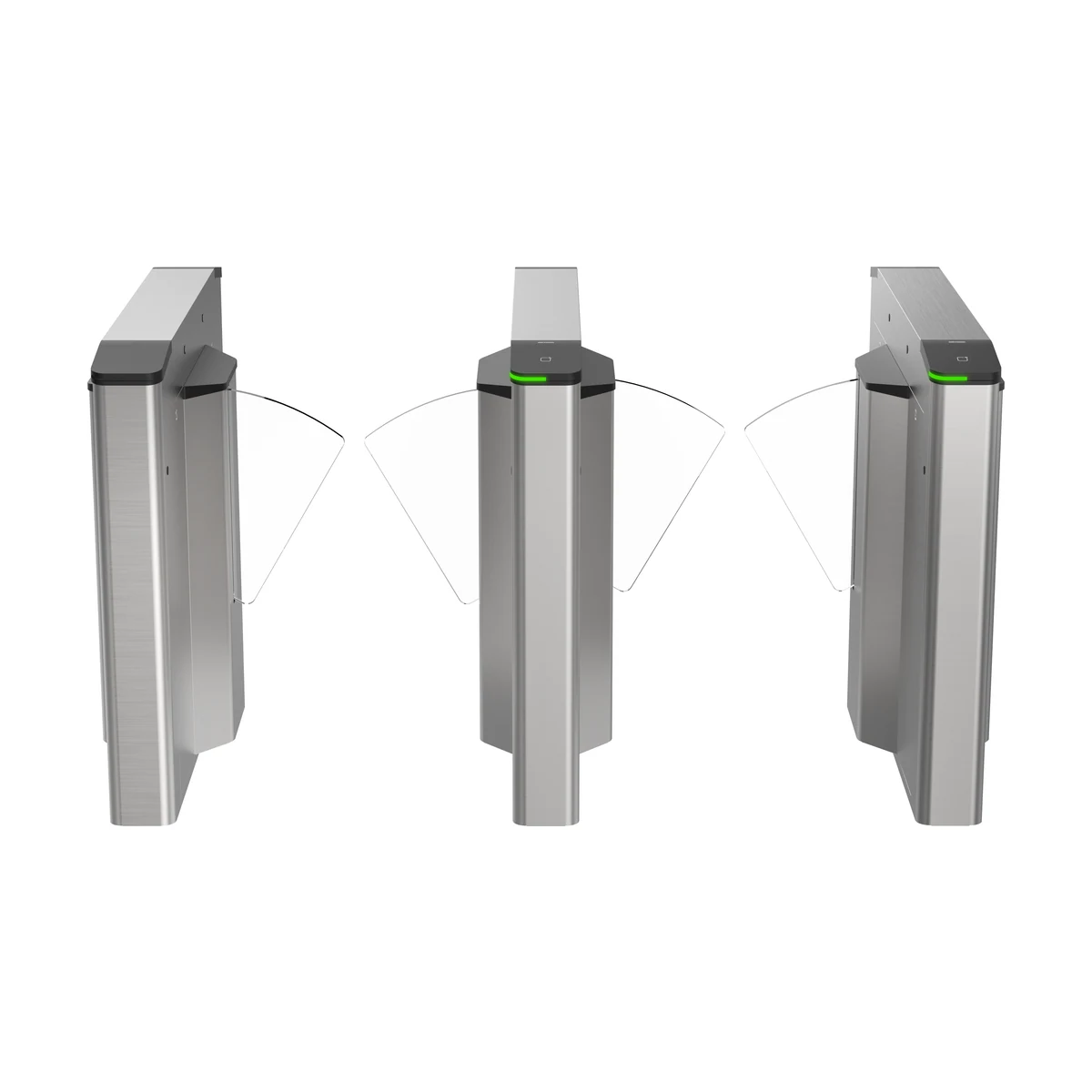Hikvision Flap Barriers — AIVIZ Dubai