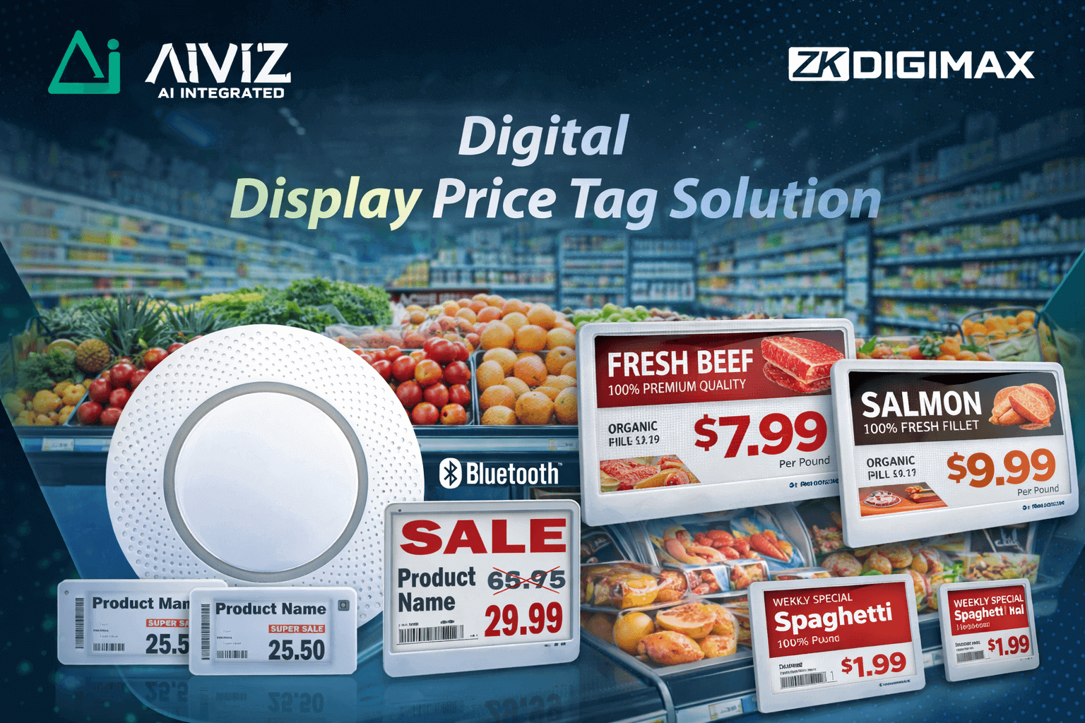 Why Choose AIVIZ for Electronic Shelf Labels in Dubai — Electronic Shelf Labels (ESL) Supplier in Dubai & UAE Dubai UAE
