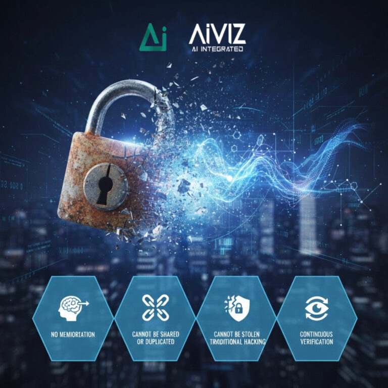 AI-powered smart access control and cybersecurity technology by AiVIZ – advanced biometric and IoT automation solutions in Dubai