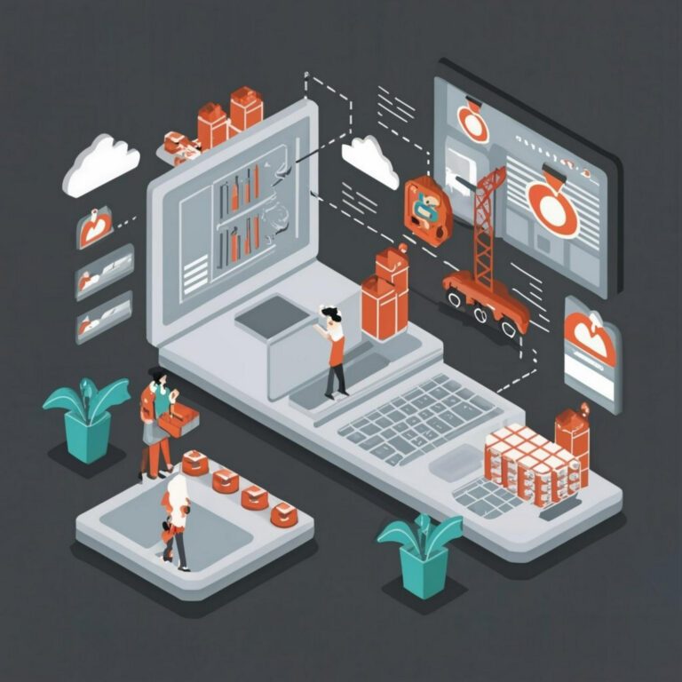 Dashboard and warehouse flow illustrating AiVIZ’s top inventory management software in the UAE for multi-location stock control and real-time tracking.
