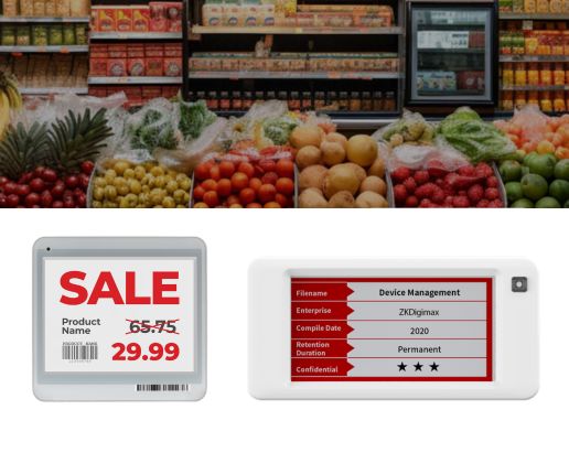supermarket electronic price tags